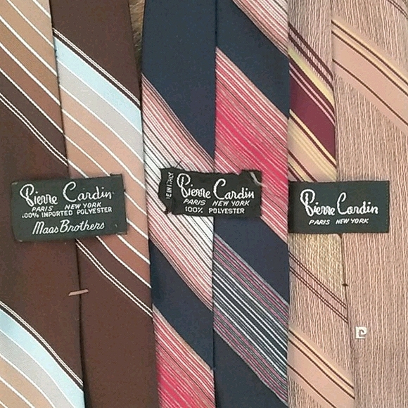 Three Vintage Pierre Cardin Ties - Picture 2 of 2
